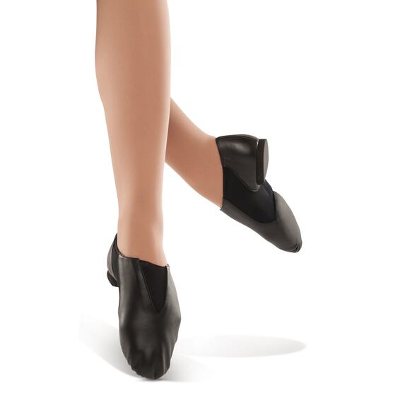 Dance Jazz Shoes Danshuz 9545 Black 4.5M Big Kid Slip On - Picture 1 of 1